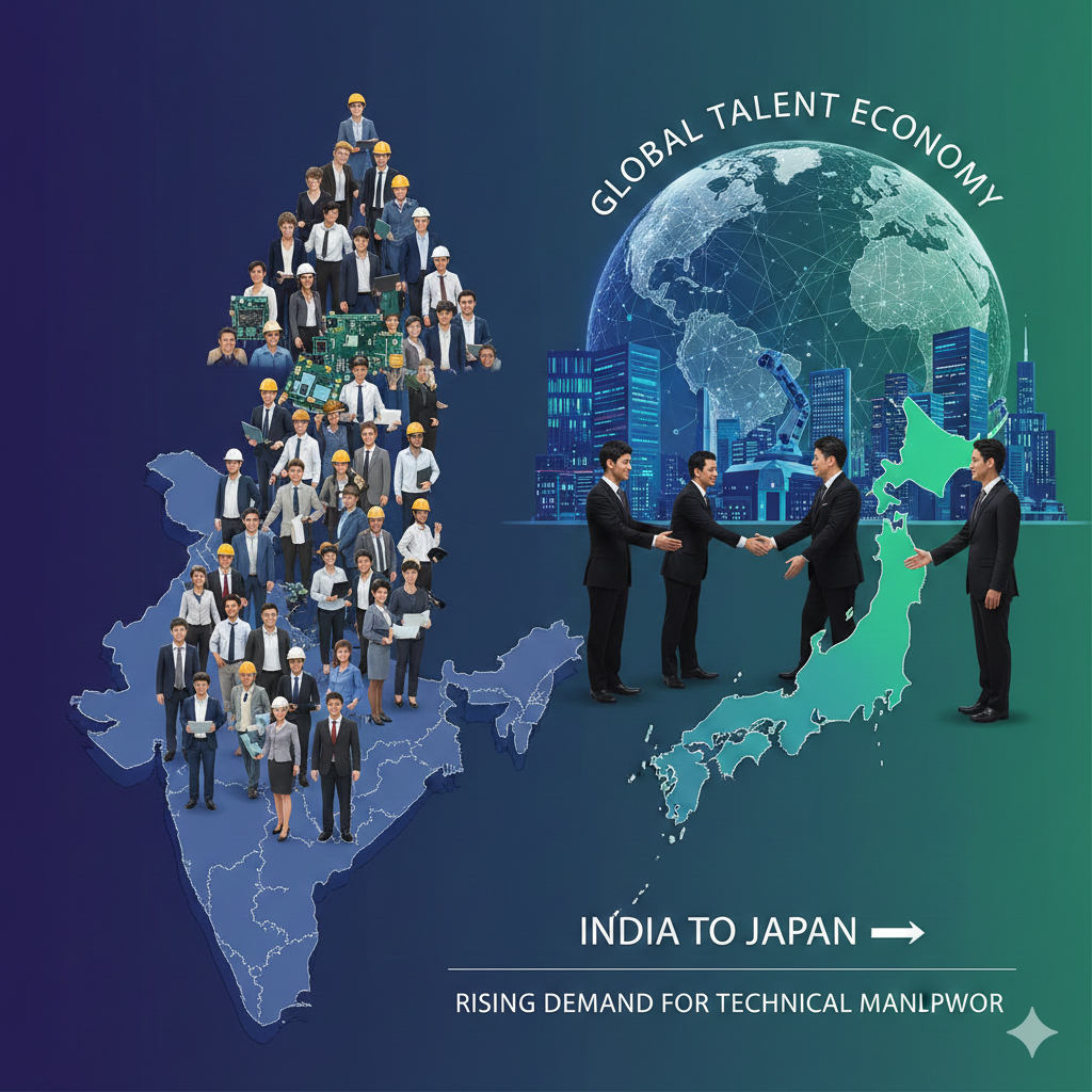 Technical Manpower India to Japan