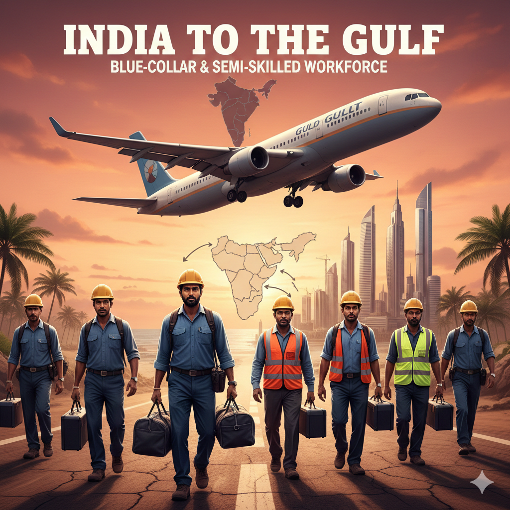 Blue-Collar and Semi-Skilled Workforce from India