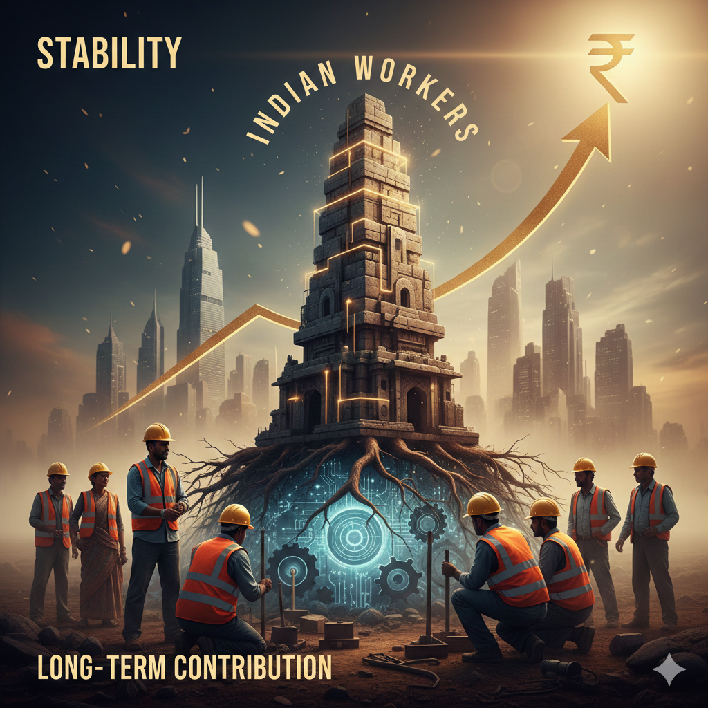 Stability and Long-Term Contribution of Indian Workers