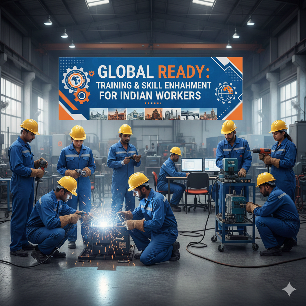 Training and Skill Enhancement for Indian Workers Before Deployment