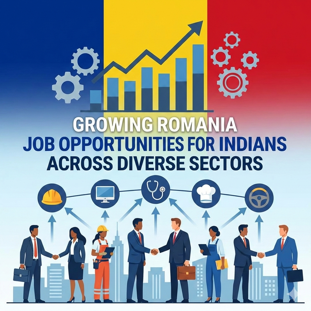 Growing Romania Job Opportunities for Indians Across Diverse Sectors