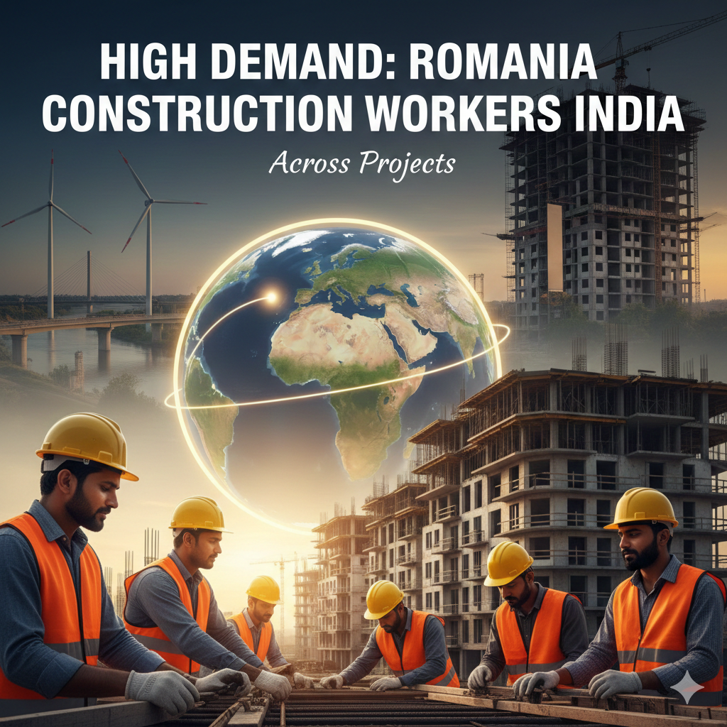 High Demand for Romania Construction Workers India