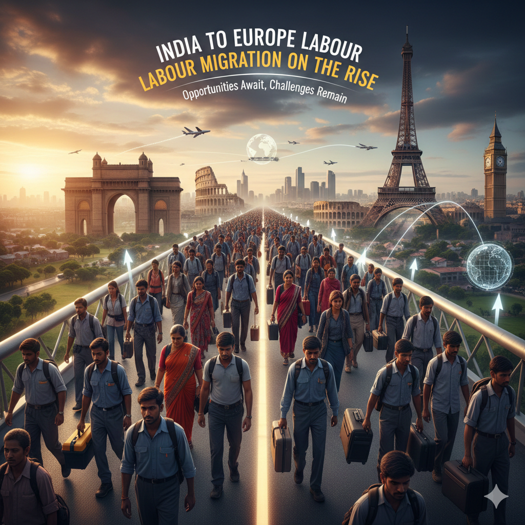 India to Europe Labour Migration