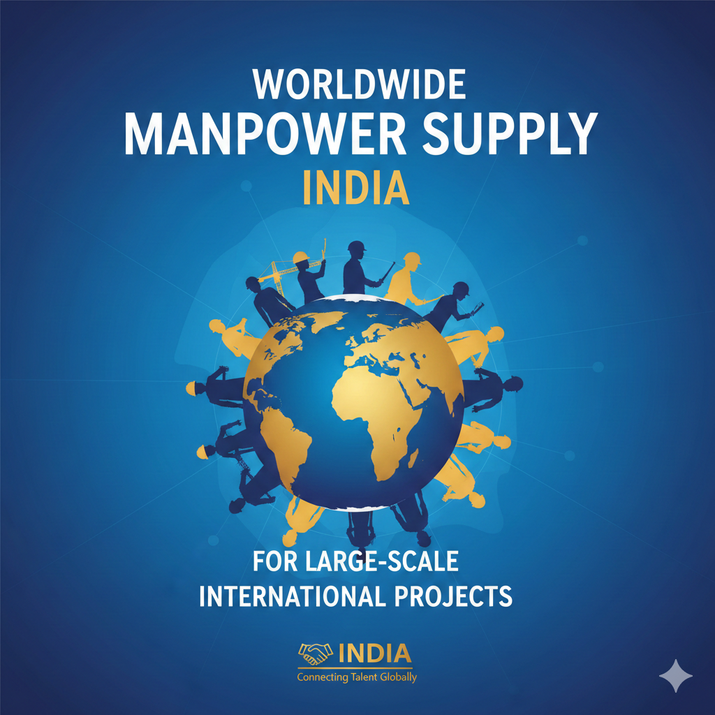 Worldwide Manpower Supply India for Large-Scale International Projects