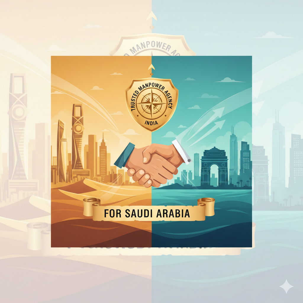 Why Saudi Arabia Prefers a Trusted Manpower Agency India