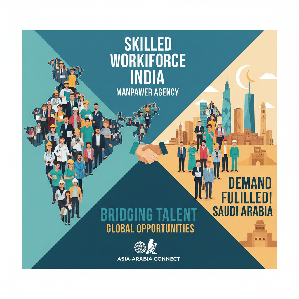 Demand for Skilled Workforce Through a Manpower Agency India
