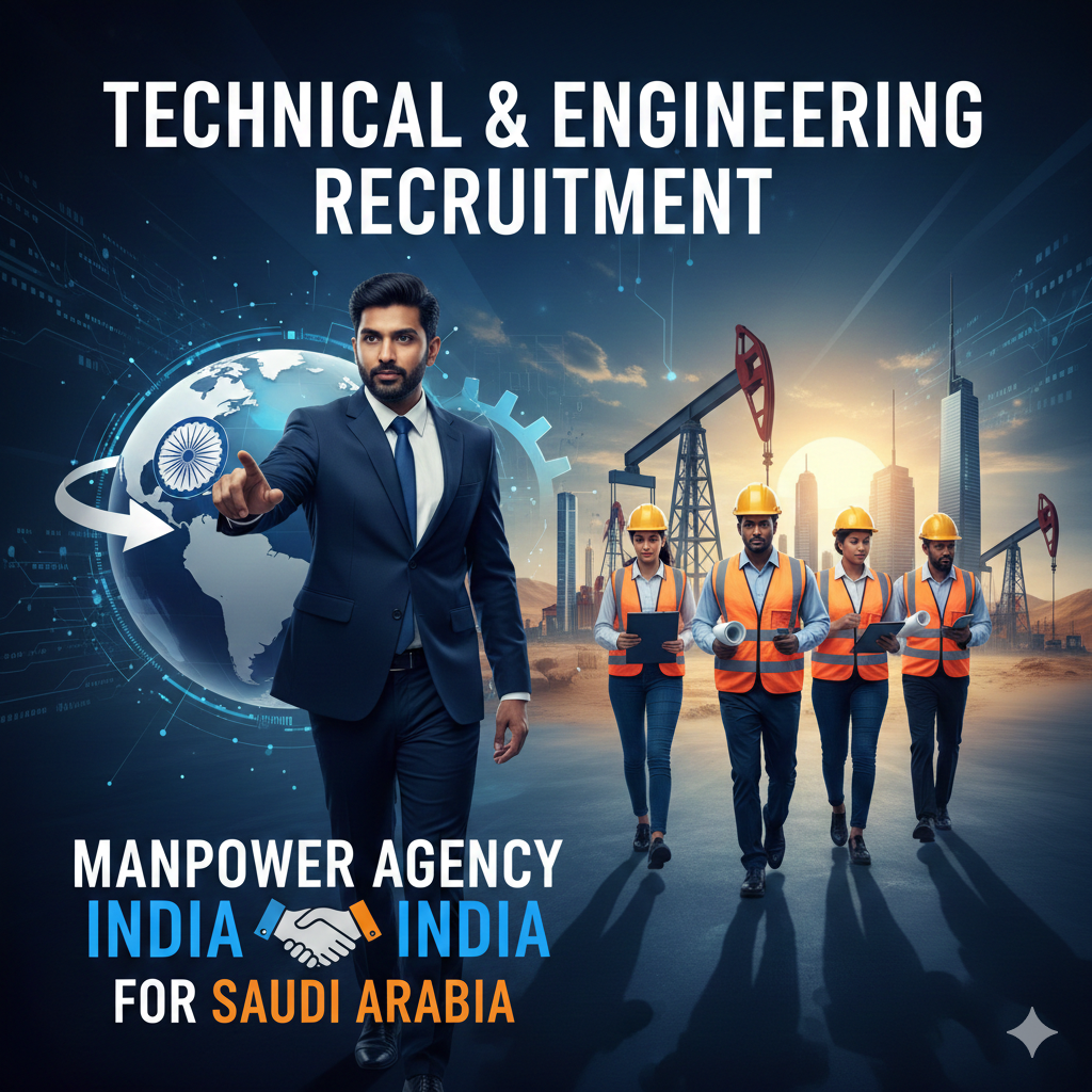 Technical and Engineering Recruitment by a Manpower Agency India