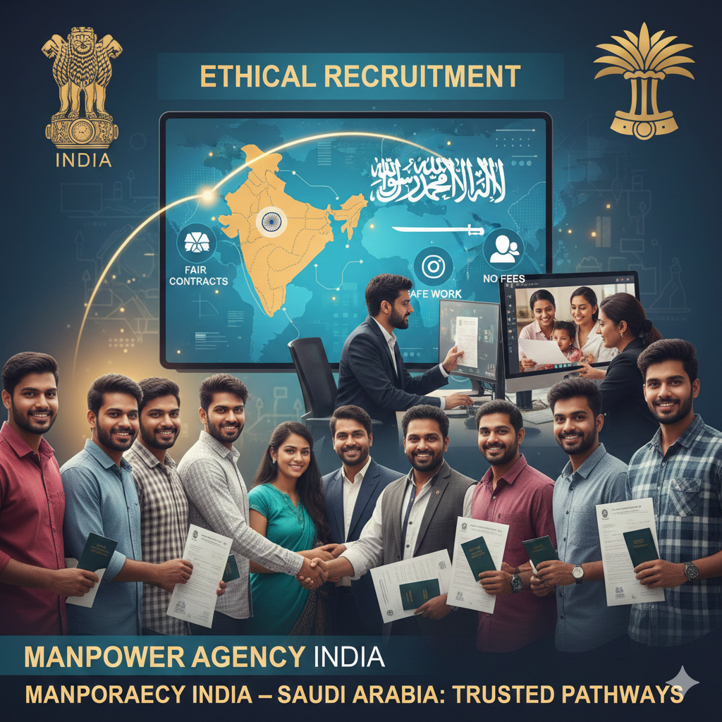 How a Manpower Agency India for Saudi Arabia