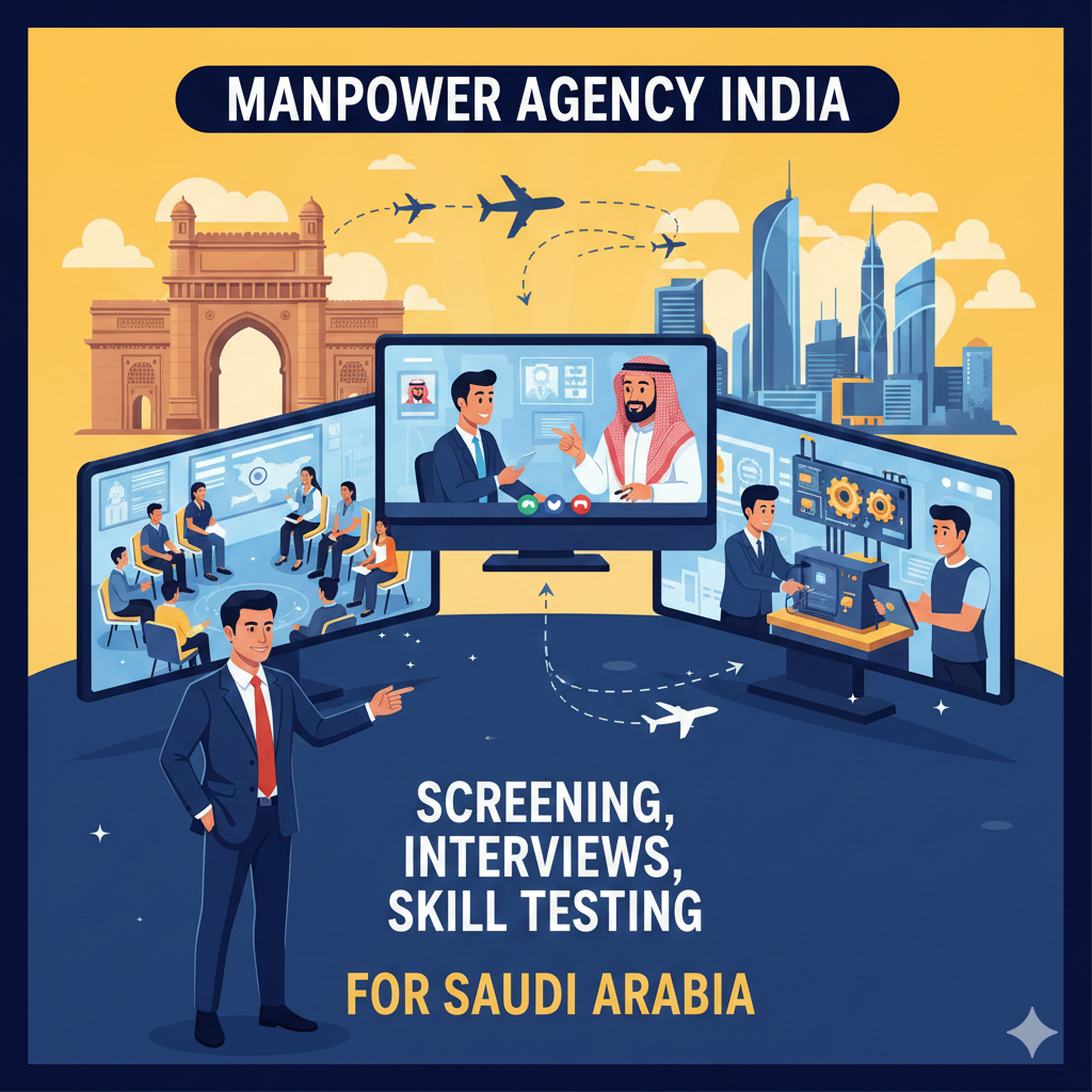 kill Testing by a Manpower Agency India for Saudi Arabia