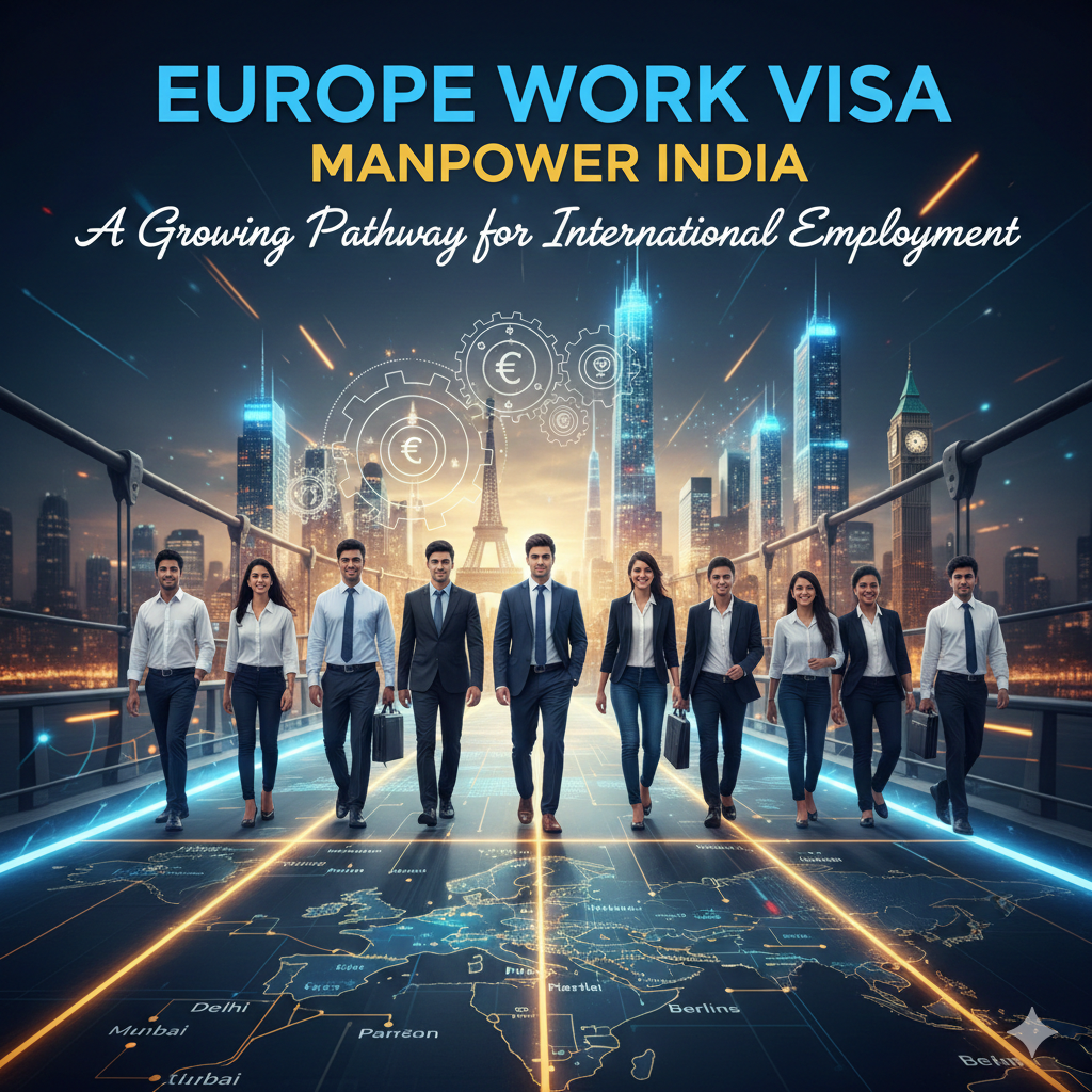 Europe Work Visa Manpower India